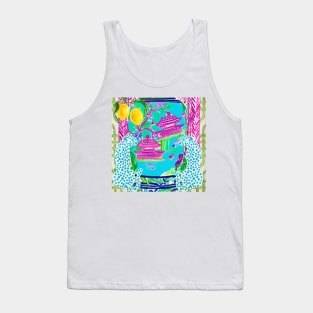 Blue panthers and lemon tree Tank Top